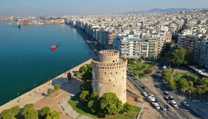 City Star - Penthouse Next To Atatuerk House And With View To Castles Apartamento Tessalónica 0*,